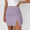 Jupe Fleurie Courte Pompons | Dame Fleur