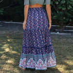 Jupe Fleurie Maxi - Vignette | Dame Fleur