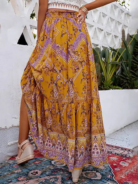 Jupe Fleurie Vintage | Dame Fleur
