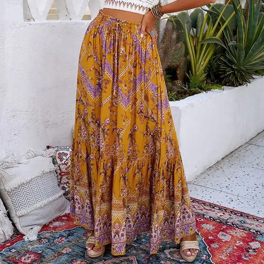 Jupe Fleurie Vintage | Dame Fleur