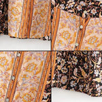 Jupe Longue Fleurie Automne - Vignette | Dame Fleur