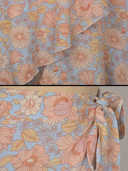 Jupe Longue Fleurie Bohème | Dame Fleur