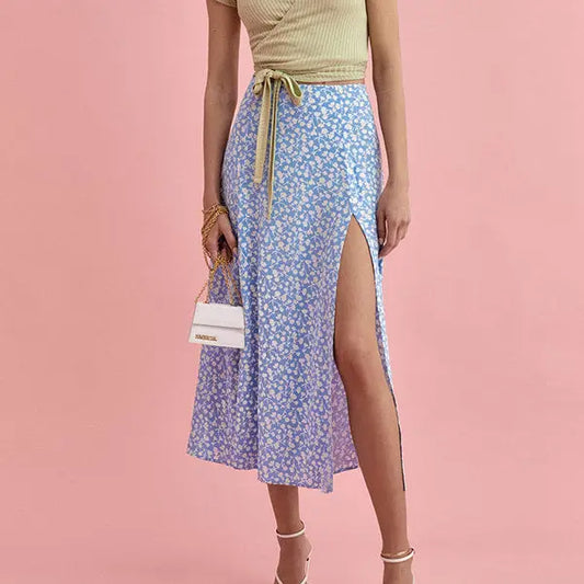 Jupe Longue Fleurie Femme | Dame Fleur