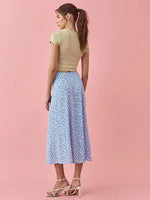 Jupe Longue Fleurie Femme - Vignette | Dame Fleur