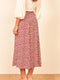 Jupe Longue Fluide Fleurie | Dame Fleur