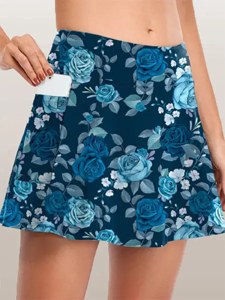 Jupe Short Fleuri | Dame Fleur
