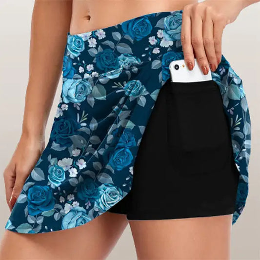 Jupe Short Fleuri | Dame Fleur