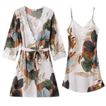 Kimono Femme Japonais Fleurs de Cerisier - Vignette | Dame Fleur