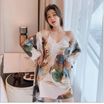 Kimono Femme Japonais Fleurs de Cerisier - Vignette | Dame Fleur