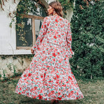 Kimono Fleuri Grande Taille - Vignette | Dame Fleur