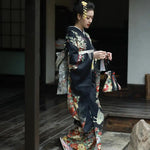 Kimono Japonais Fleurs - Vignette | Dame Fleur