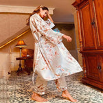 Kimono Satin Fleuri - Vignette | Dame Fleur