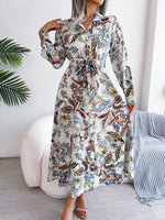 Longue Robe Fleurie Femme - Vignette | Dame Fleur