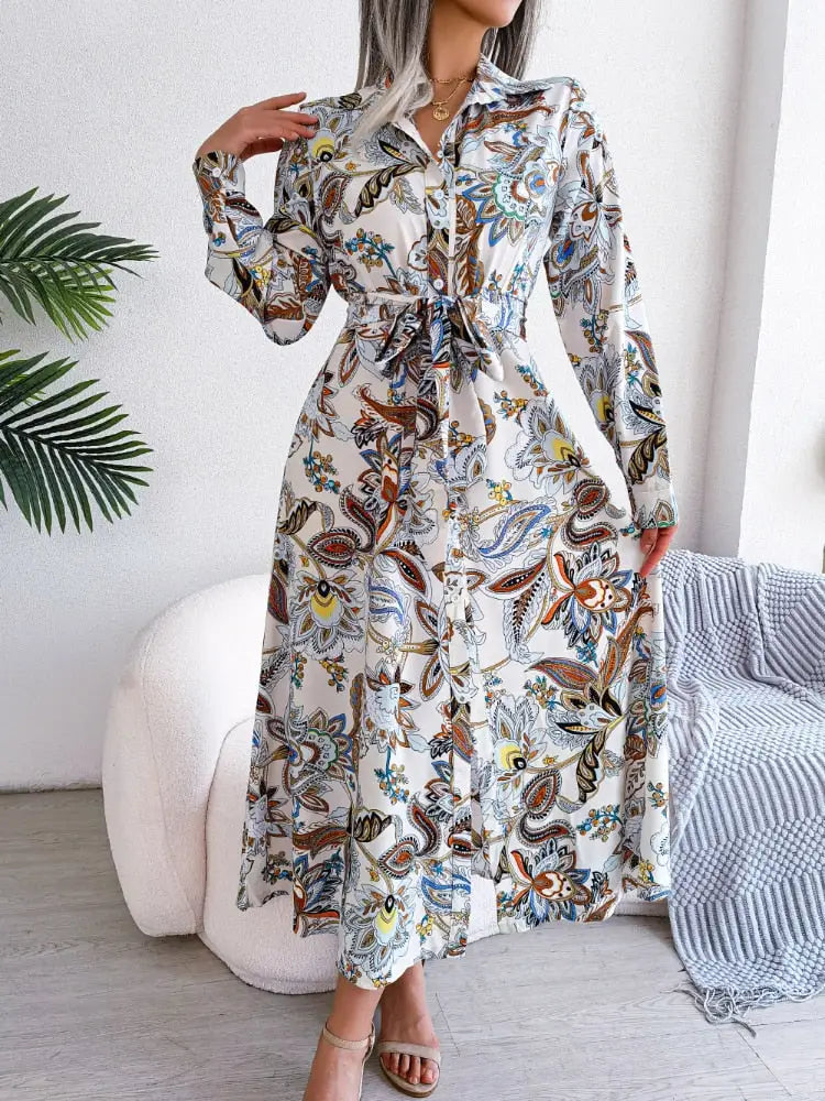 Longue Robe Fleurie Femme | Dame Fleur