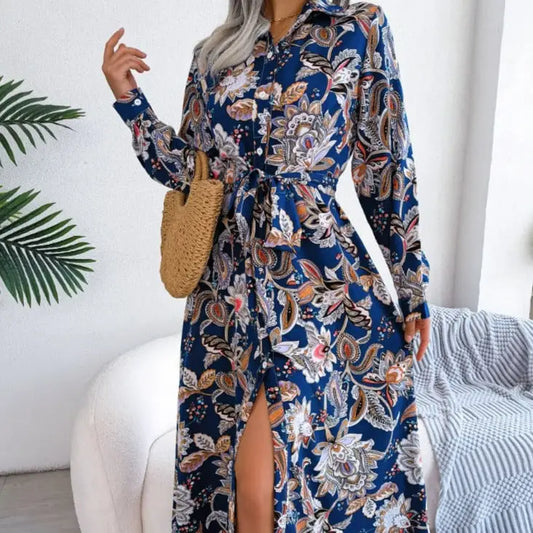 Longue Robe Fleurie Femme | Dame Fleur