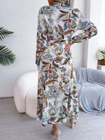 Longue Robe Fleurie Femme - Vignette | Dame Fleur