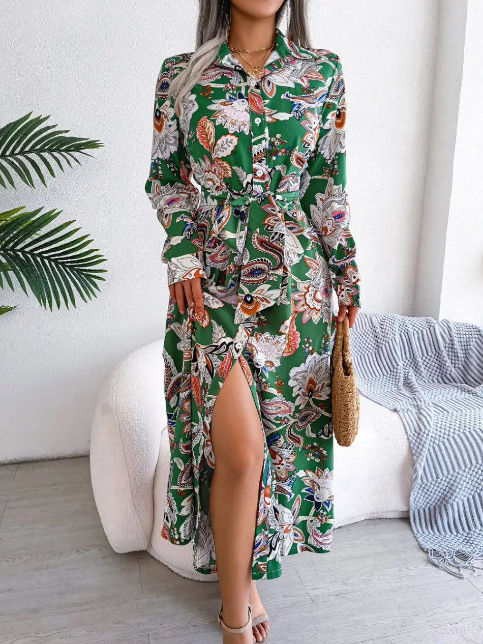 Longue Robe Fleurie Femme | Dame Fleur