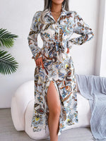 Longue Robe Fleurie Femme - Vignette | Dame Fleur