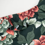 Maillot de Bain Fleuri Asymétrique - Vignette | Dame Fleur