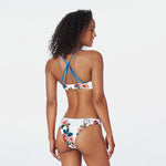Maillot de Bain Fleuri Blanc - Vignette | Dame Fleur