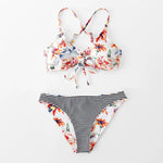 Maillot de Bain Fleuri Femme - Vignette | Dame Fleur