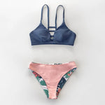 Maillot de Bain Fleuri Reversible - Vignette | Dame Fleur