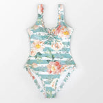 Maillot de Bain Fleuri une Pièce - Vignette | Dame Fleur