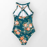 Maillot de Bain Une Pièce Fleuri Femme - Vignette | Dame Fleur