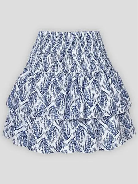 Mini Jupe Volantée Fleurie | Dame Fleur