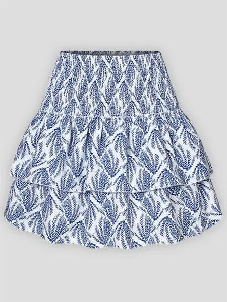 Mini Jupe Volantée Fleurie | Dame Fleur