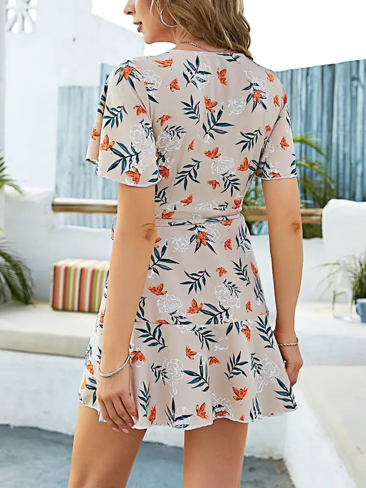 Mini Robe à Fleurs | Dame Fleur