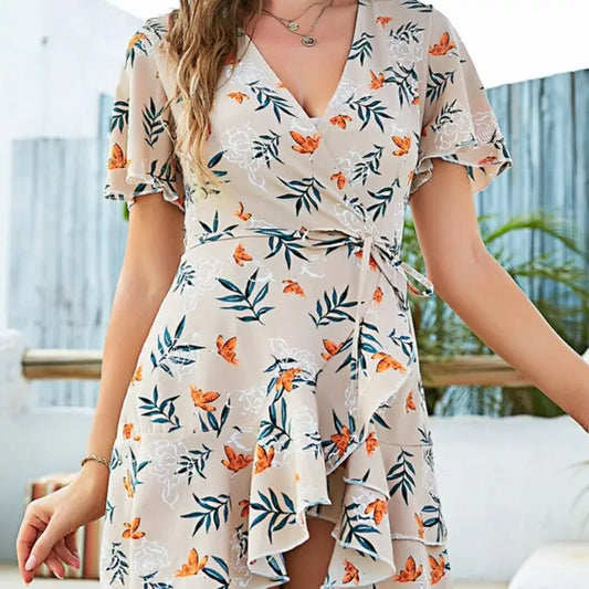 Mini Robe à Fleurs | Dame Fleur