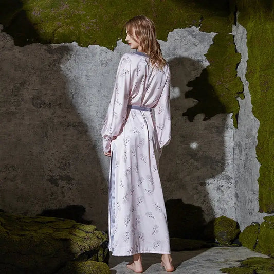 Peignoir Fleuri Femme | Dame Fleur