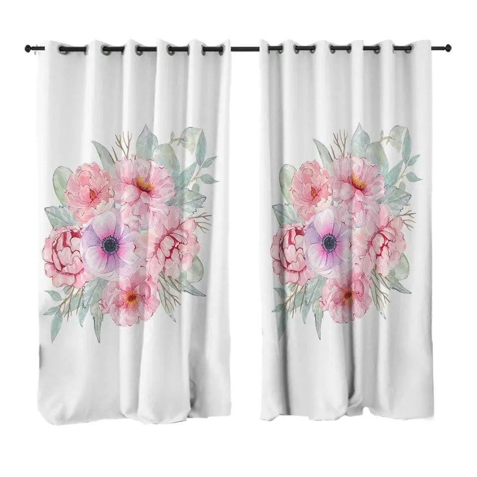 Rideau bouquet | Dame Fleur