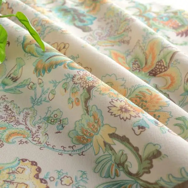 Rideau motif fleuri | Dame Fleur