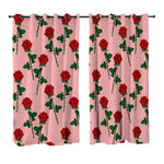 Rideau Rose Rouge - Vignette | Dame Fleur