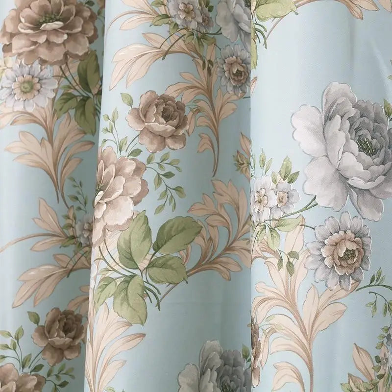 Rideaux fleuris vintage | Dame Fleur