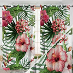 Rideaux Fleurs Tropicales - Vignette | Dame Fleur