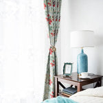 Rideaux Motif Flamant Rose - Vignette | Dame Fleur