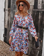 Robe à Fleurs Courte - Vignette | Dame Fleur