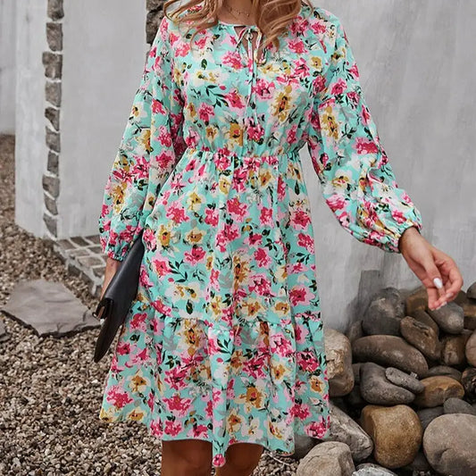 Robe à Fleurs Courte | Dame Fleur
