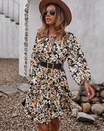 Robe à Fleurs Courte - Vignette | Dame Fleur