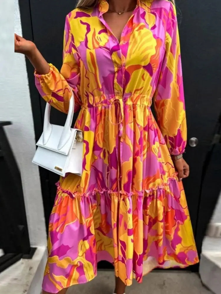 Robe à Fleurs Grande Taille | Dame Fleur