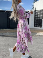 Robe à Fleurs Grande Taille - Vignette | Dame Fleur