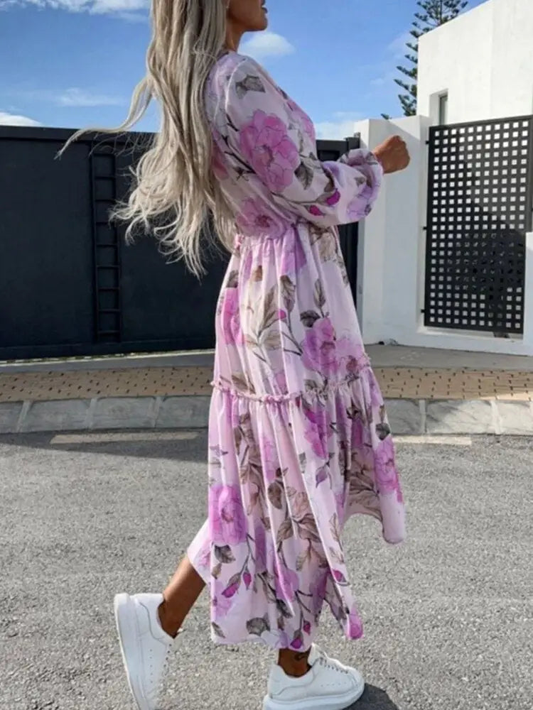 Robe à Fleurs Grande Taille | Dame Fleur