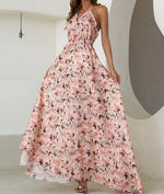 Robe à Fleurs Longue - Vignette | Dame Fleur