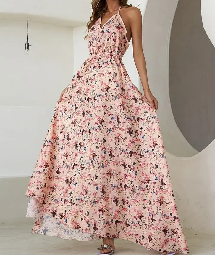 Robe à Fleurs Longue | Dame Fleur