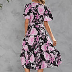 Robe à Fleurs Pour Femme - Vignette | Dame Fleur
