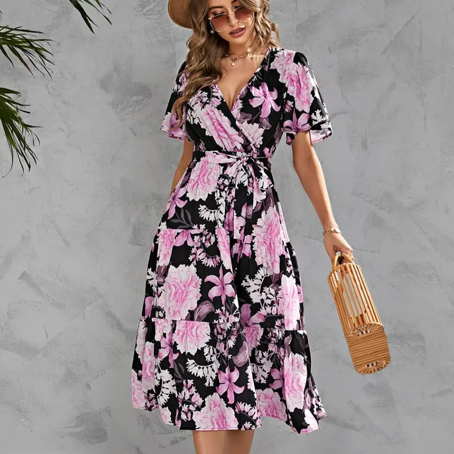 Robe à Fleurs Pour Femme | Dame Fleur
