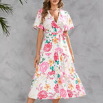 Robe à Fleurs Pour Femme - Vignette | Dame Fleur